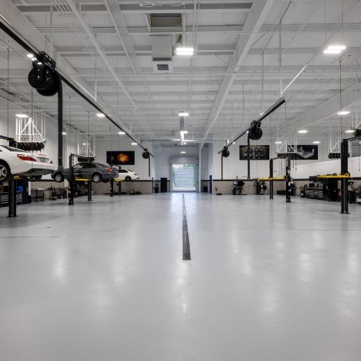 Internal Photo of Cars Getting Worked On Internal Photo of Cars Getting Worked On