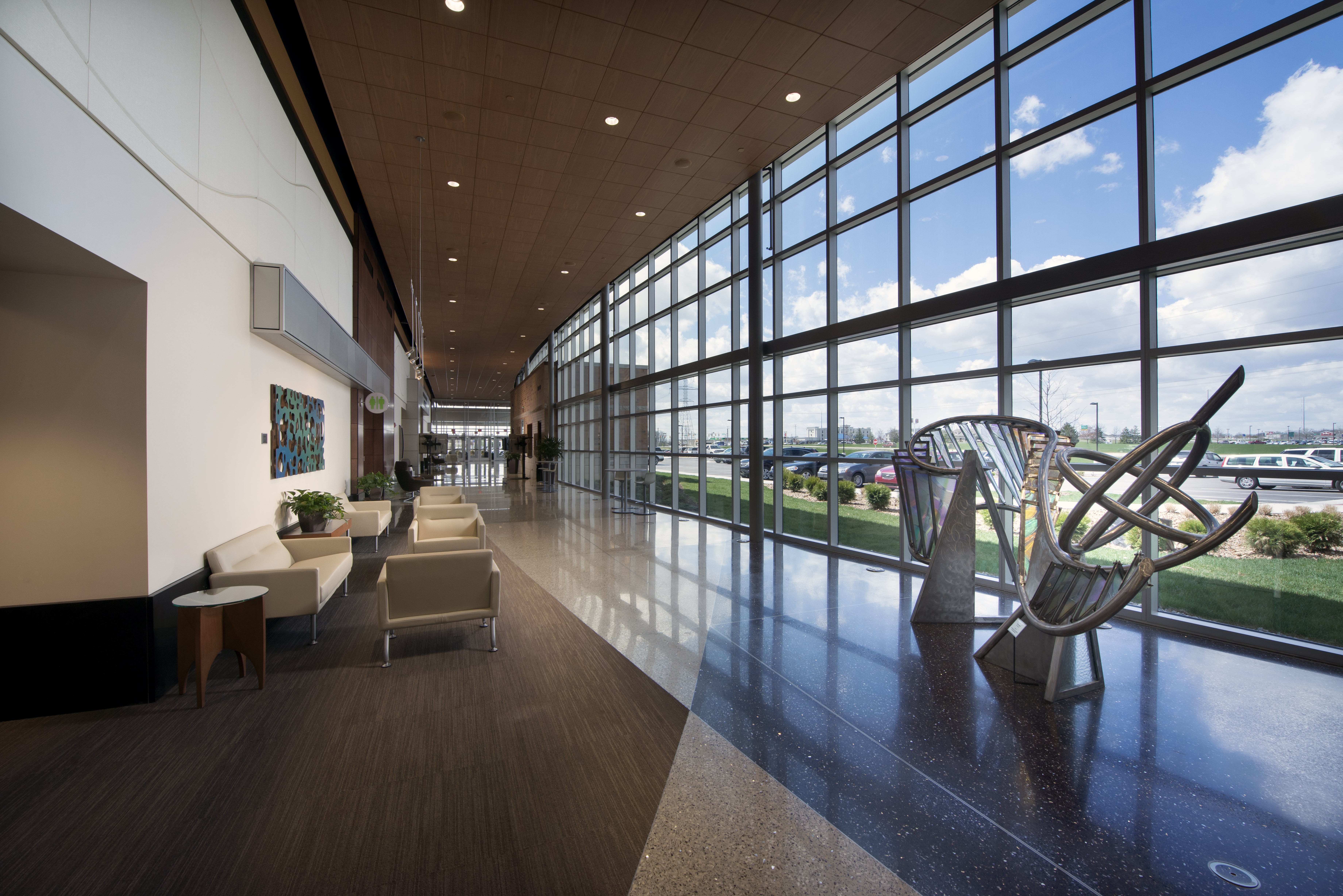 Hallway at a Parkview Location