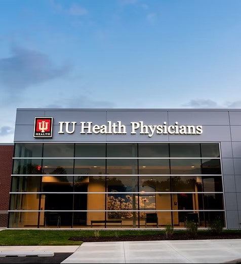 Sidewalk View of IU Health MOB - Hope Dr.