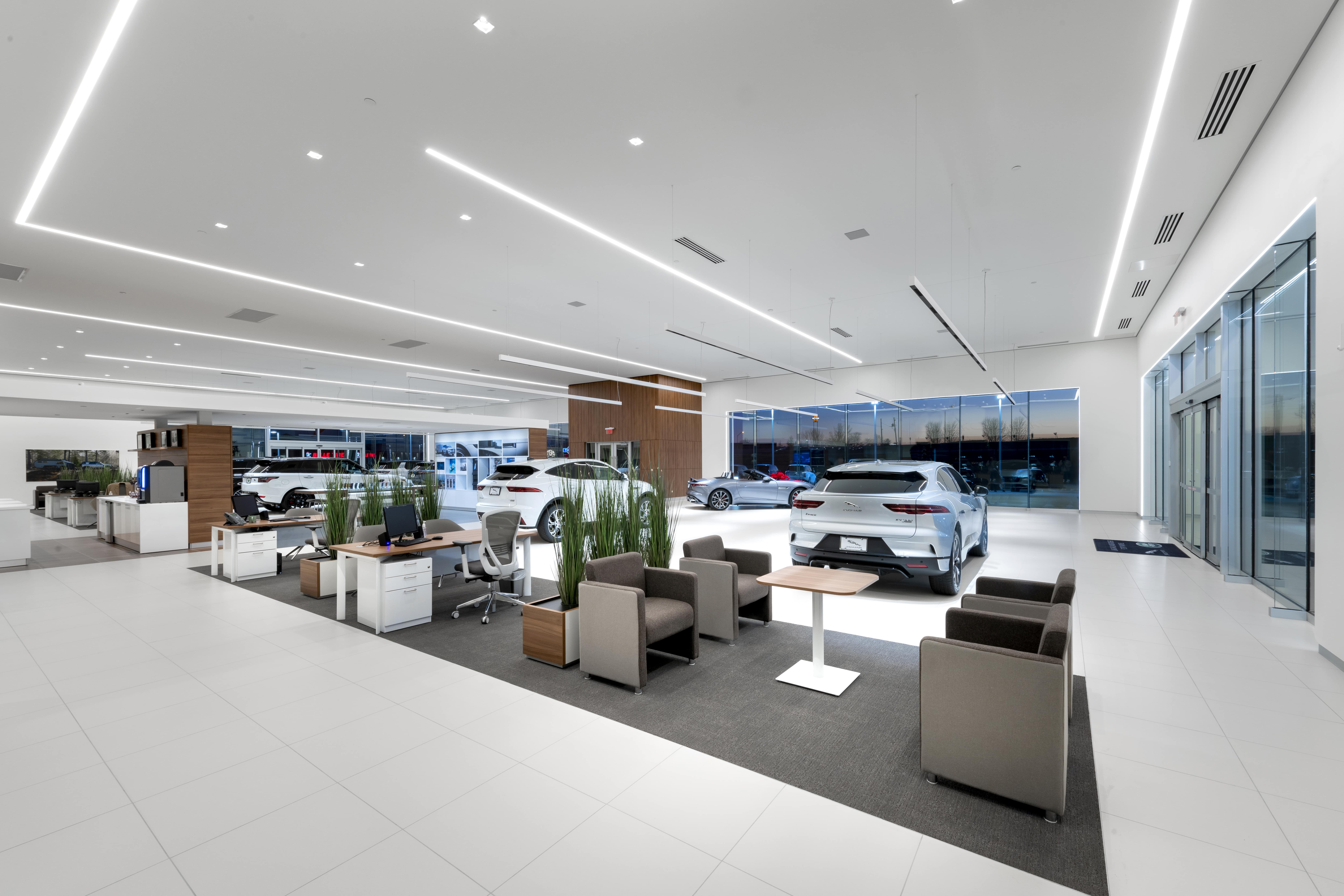 Meeting Space for Customers at Jaguar Land Rover