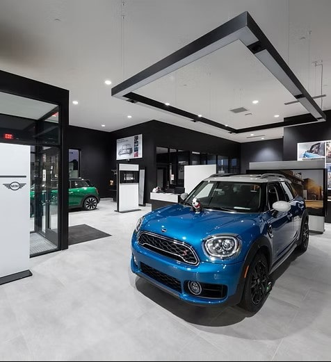 Inside of Kelley Automotive Mini Cooper