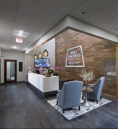 Lobby of Mike Thomas Office